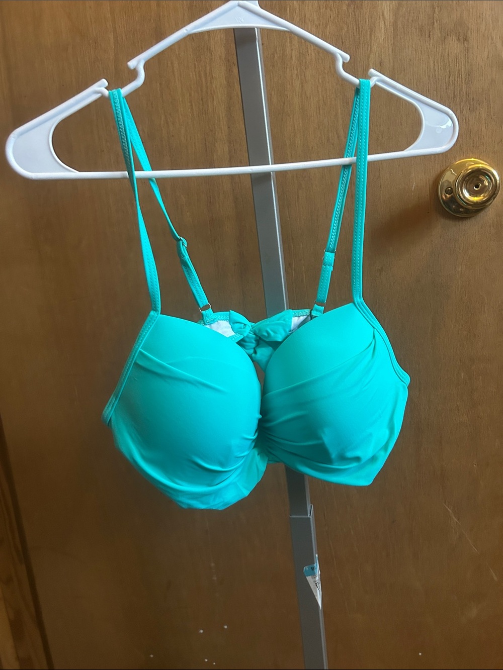 Zaful Teal Padded Bikini Bra